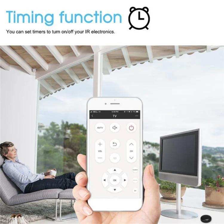 XY-26 Smart IR 2.4G WiFi Remote Control Smart Home Hub Tuya / Smart Life App Control