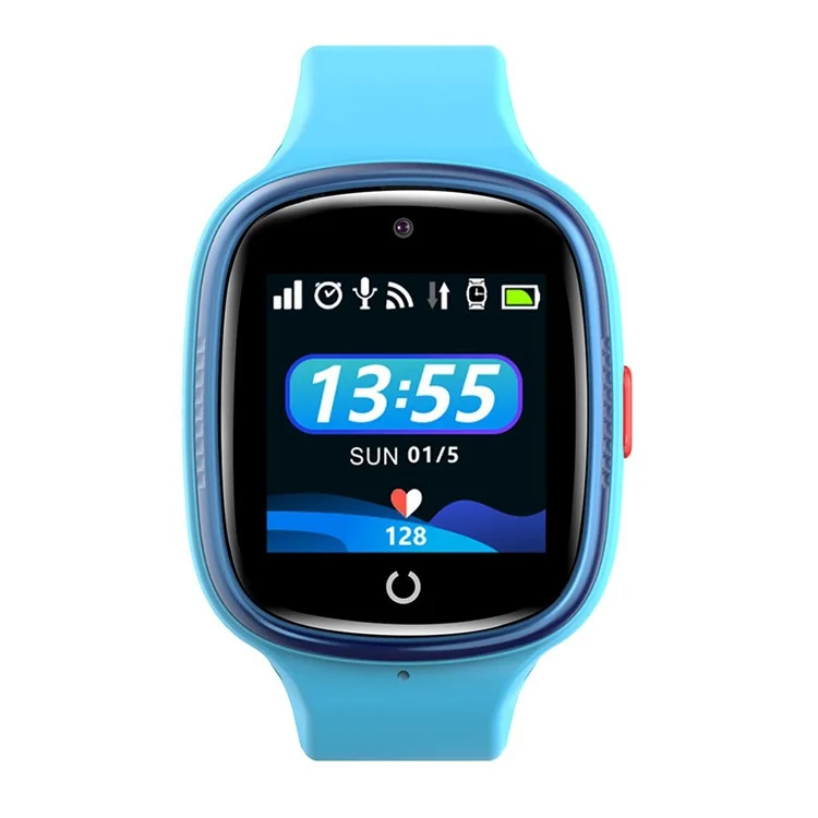 LT06 1.4 inch IPS Touch Screen GPS 4G Smart Watch IP67 Waterproof Watch with HD Camera Alarm Clock for Kids - Blue