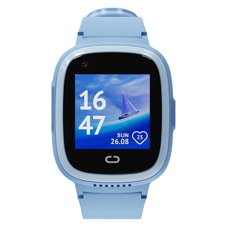 LT30 Children's Watch 4G Waterproof Design GPS Location Smart Multifunction Smart Watch Band for Boys and Girls - Blue