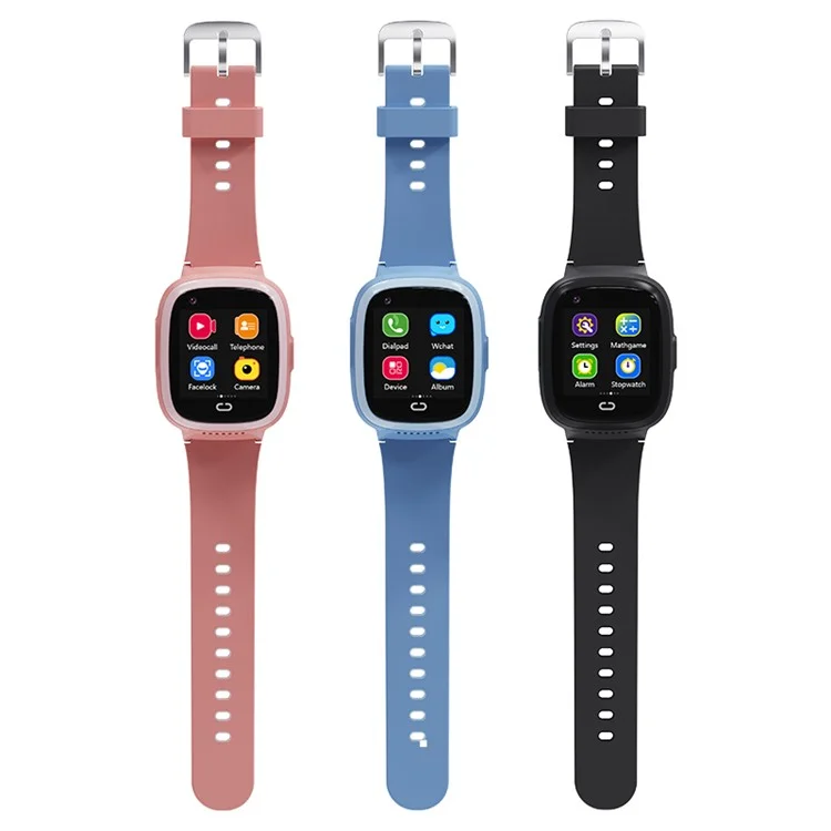 LT30 Children's Watch 4G Waterproof Design GPS Location Smart Multifunction Smart Watch Band for Boys and Girls - Blue