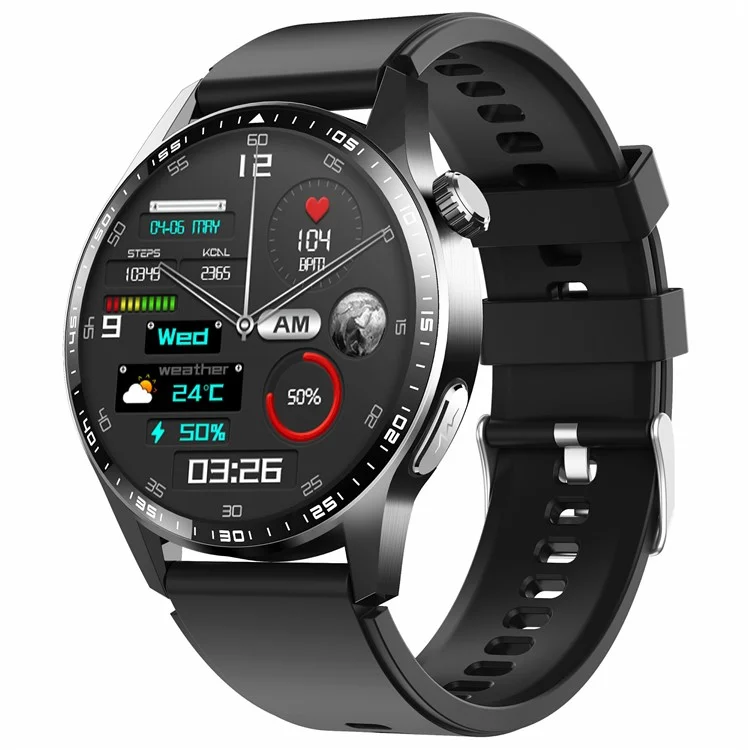 F400 Non-Invasive Blood Sugar Smart Watch ECG Bloo...