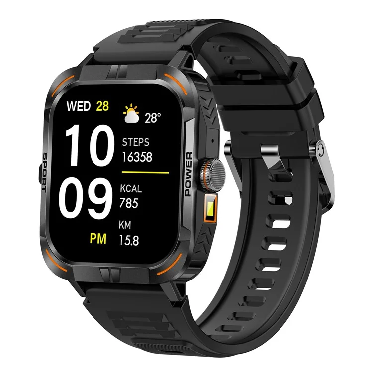 ZW69 AMOLED Screen Smart Watch Dafit App Health Mo...