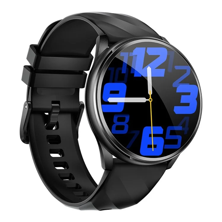 KT77 Bluetooth Call Smart Watch 1.46-inch Screen Heart Rate Sleep Monitoring Sports Watch - Black