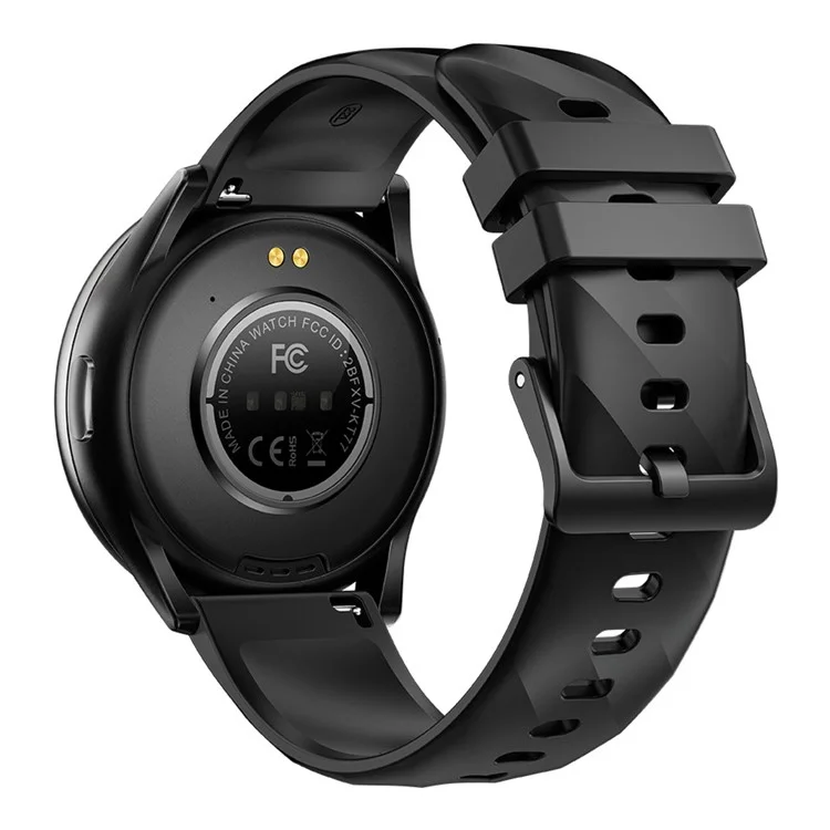 KT77 Bluetooth Call Smart Watch 1.46-inch Screen Heart Rate Sleep Monitoring Sports Watch - Black