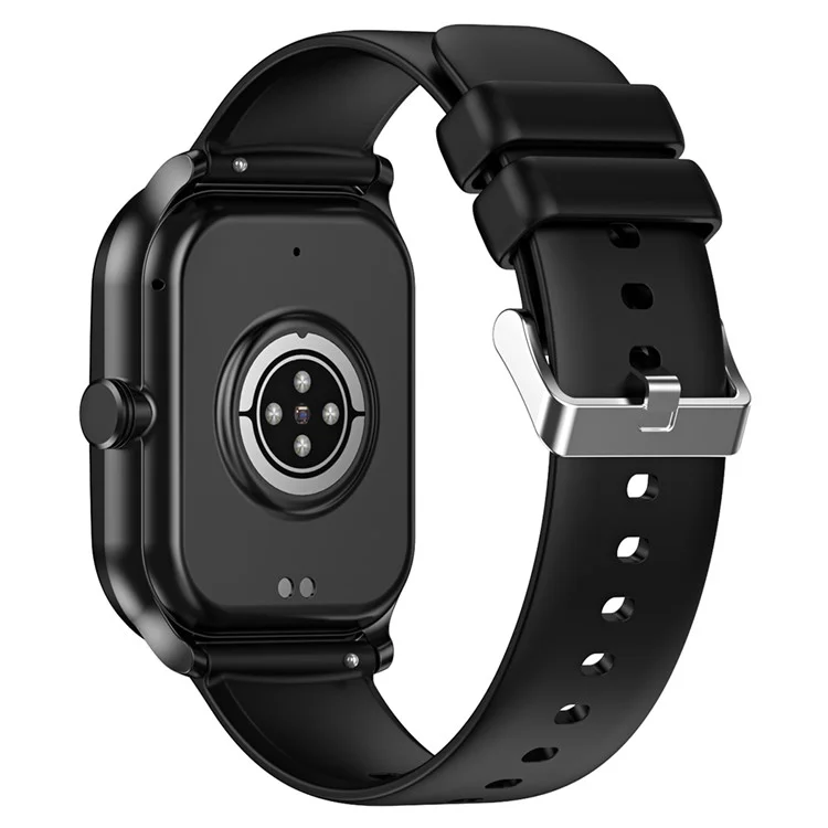 CY900 2.1-inch Square Screen Smart Watch Health Monitor Bluetooth Call Fitness Bracelet (APP: CO FIT) - Black