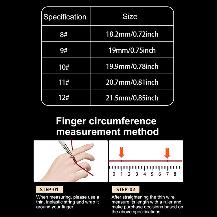 R18 Sleep Health Monitoring Ring Multifunctional Stainless Steel Smart Ring, Magnetic Cable Charging - Tarnish / Size 8