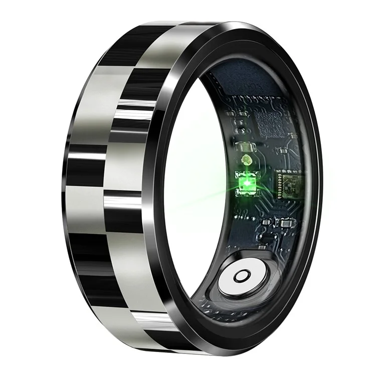 R9 Multifunctional Stainless Steel Smart Ring Hear...